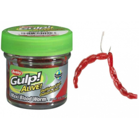 Berkley Patentky Gulp Maxi Blood Worm