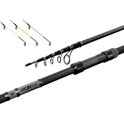 Delphin rybářský prut Lycan Tele Feeder + 3 špičky 360cm/100g